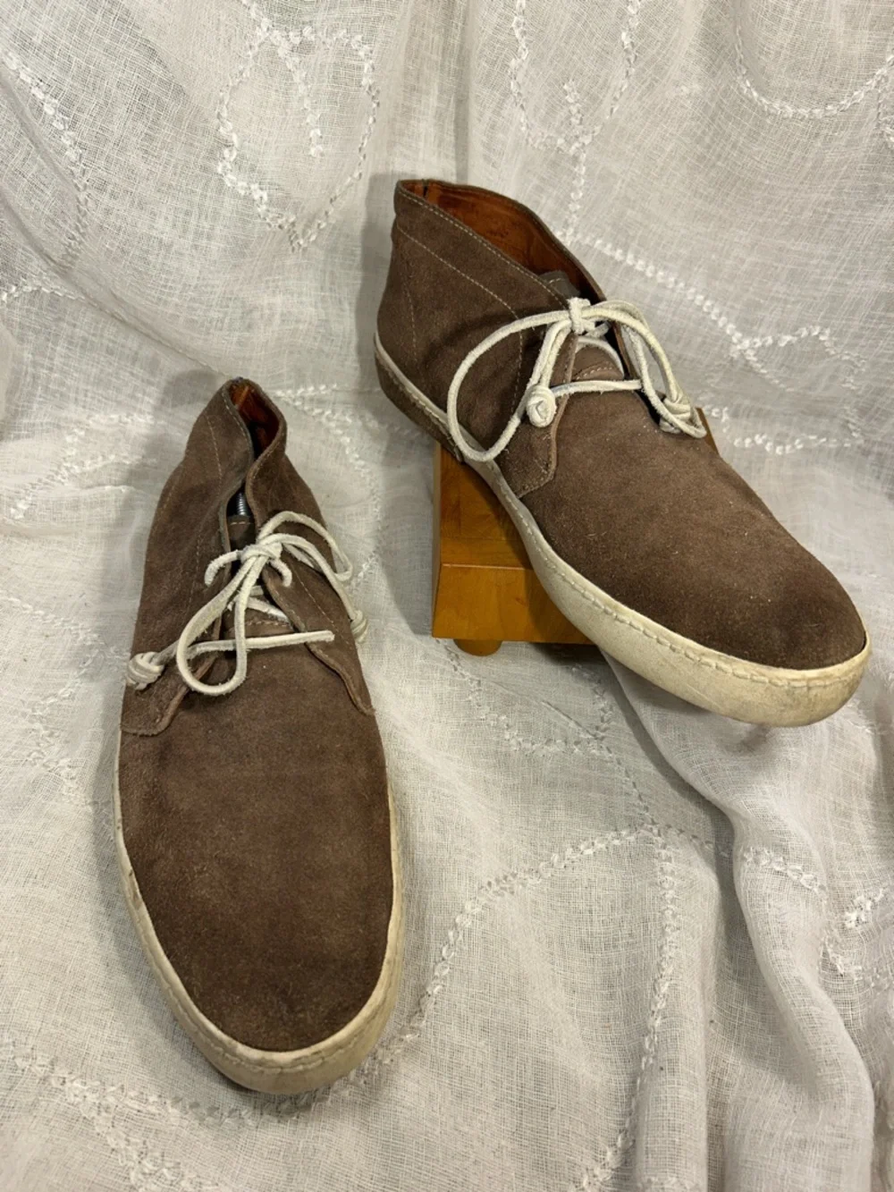 Blackstone leather chukka ankle boots